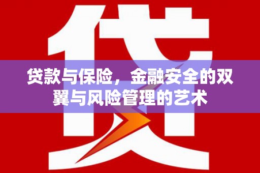 郴州贷款与保险，金融安全的双翼与风险管理的艺术