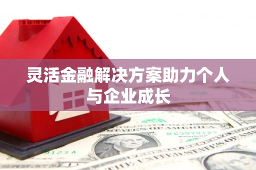 郴州灵活金融解决方案助力个人与企业成长