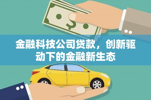 郴州金融科技公司贷款，创新驱动下的金融新生态