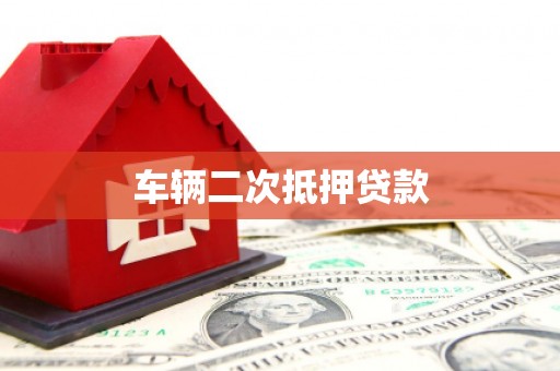郴州车辆二次抵押贷款