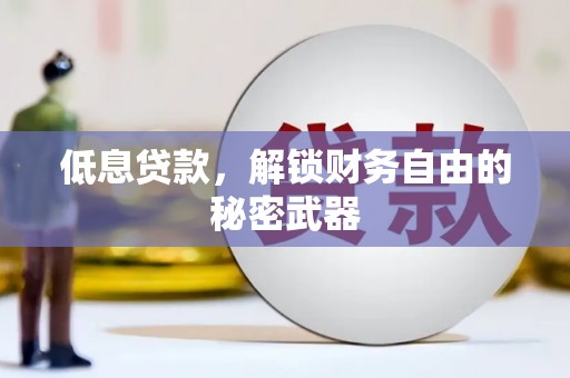郴州低息贷款，解锁财务自由的秘密武器