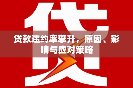 郴州贷款违约率攀升，原因、影响与应对策略