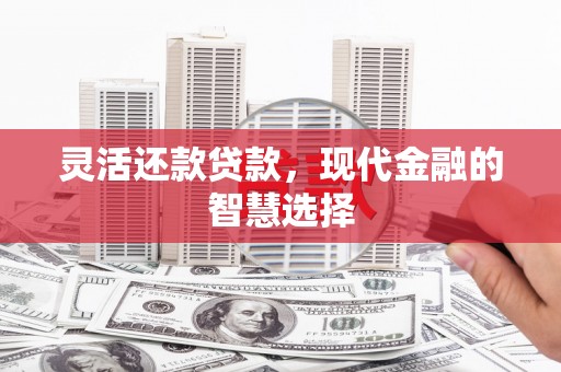 郴州灵活还款贷款，现代金融的智慧选择