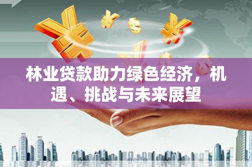 郴州林业贷款助力绿色经济，机遇、挑战与未来展望