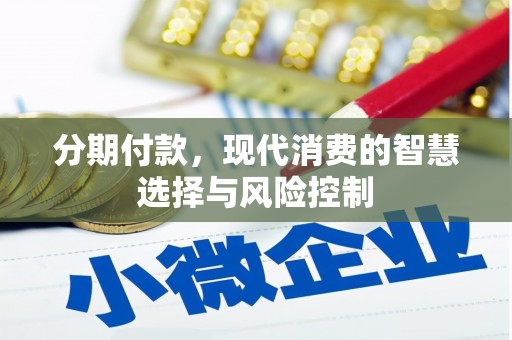 郴州分期付款，现代消费的智慧选择与风险控制