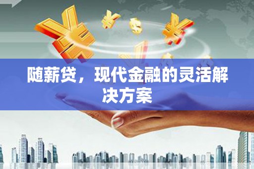 郴州随薪贷，现代金融的灵活解决方案