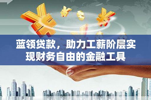 郴州蓝领贷款，助力工薪阶层实现财务自由的金融工具