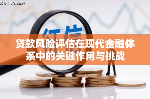 郴州贷款风险评估在现代金融体系中的关键作用与挑战