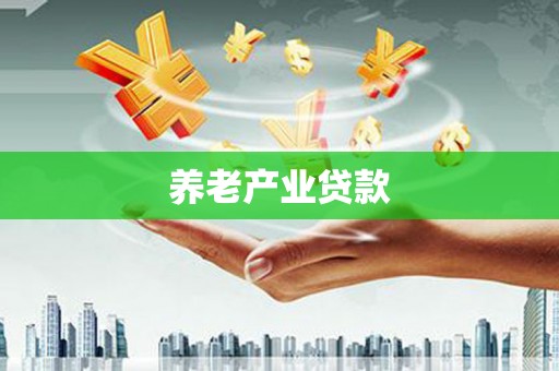 郴州养老产业贷款