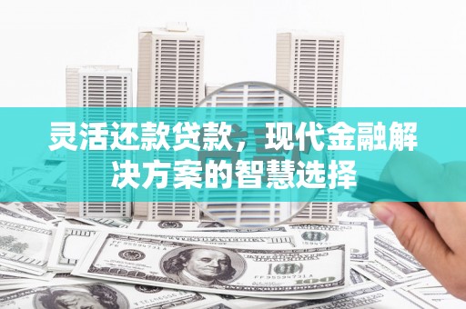 郴州灵活还款贷款，现代金融解决方案的智慧选择