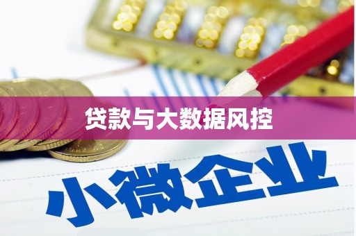 郴州贷款与大数据风控