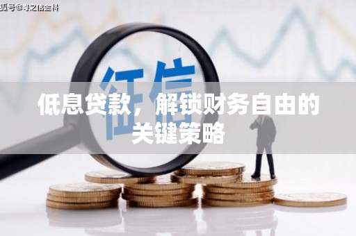 郴州低息贷款，解锁财务自由的关键策略