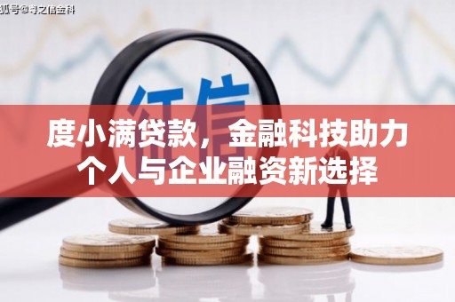 郴州度小满贷款，金融科技助力个人与企业融资新选择