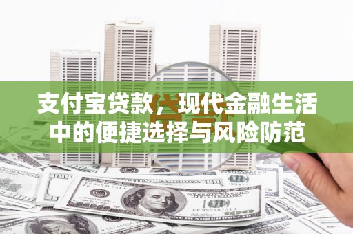 郴州支付宝贷款，现代金融生活中的便捷选择与风险防范