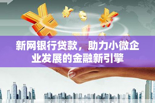 郴州新网银行贷款，助力小微企业发展的金融新引擎