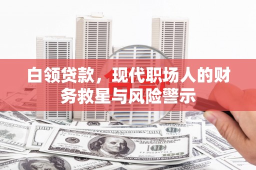 郴州白领贷款，现代职场人的财务救星与风险警示