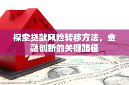 郴州探索贷款风险转移方法，金融创新的关键路径