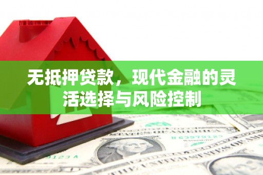 郴州无抵押贷款，现代金融的灵活选择与风险控制