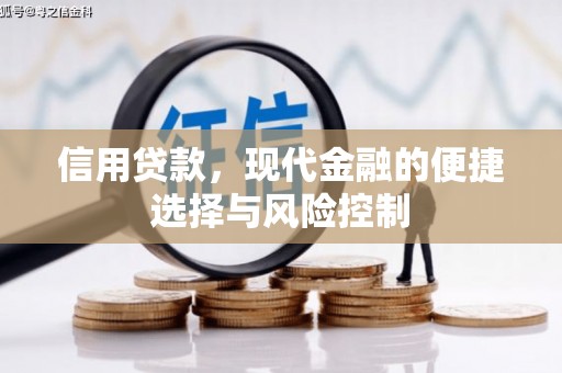 郴州信用贷款，现代金融的便捷选择与风险控制