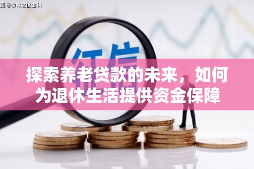 郴州探索养老贷款的未来，如何为退休生活提供资金保障