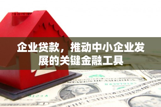 郴州企业贷款，推动中小企业发展的关键金融工具