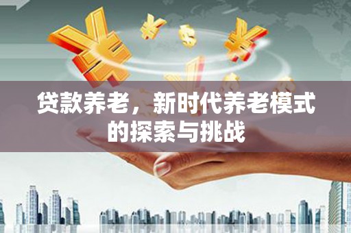 郴州贷款养老，新时代养老模式的探索与挑战