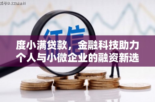 郴州度小满贷款，金融科技助力个人与小微企业的融资新选择