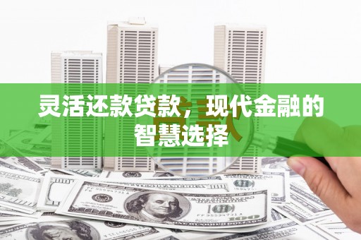 郴州灵活还款贷款，现代金融的智慧选择