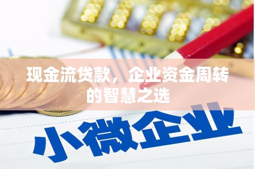 郴州现金流贷款，企业资金周转的智慧之选