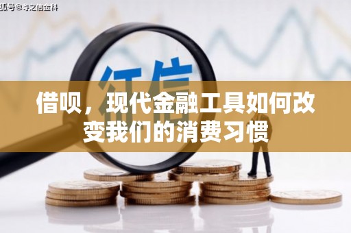郴州借呗，现代金融工具如何改变我们的消费习惯