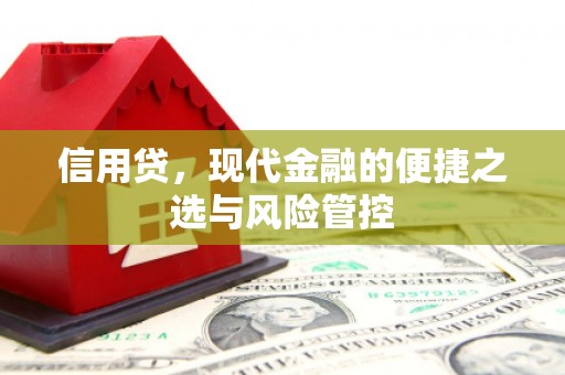 郴州信用贷，现代金融的便捷之选与风险管控