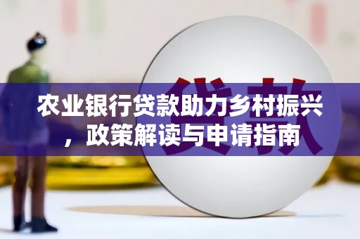 郴州农业银行贷款助力乡村振兴，政策解读与申请指南