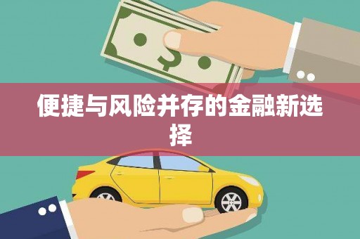 郴州便捷与风险并存的金融新选择