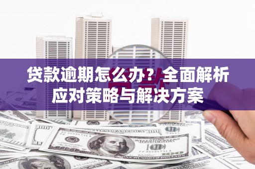 郴州贷款逾期怎么办？全面解析应对策略与解决方案