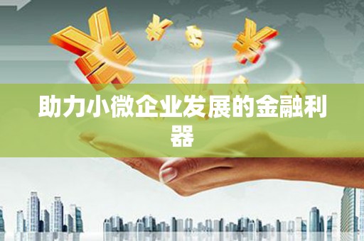 郴州助力小微企业发展的金融利器