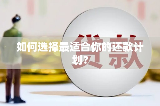 郴州如何选择最适合你的还款计划？