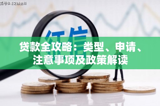 郴州贷款全攻略：类型、申请、注意事项及政策解读
