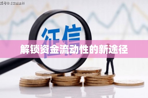 郴州解锁资金流动性的新途径